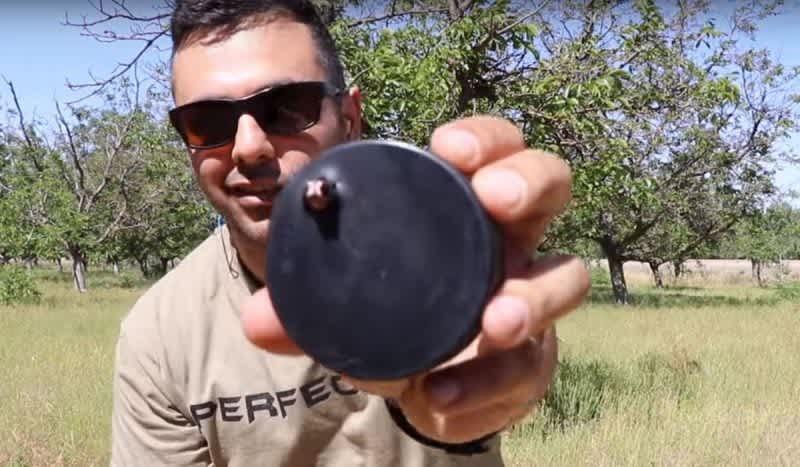 Video: Can Hockey Pucks Survive Being Shot by a Glock?