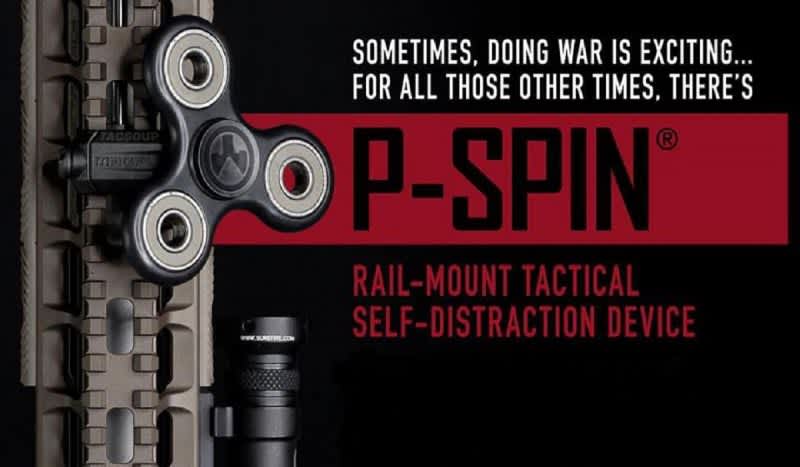 Would You Add This Tactical Fidget Spinner To Your Rail-Mount?