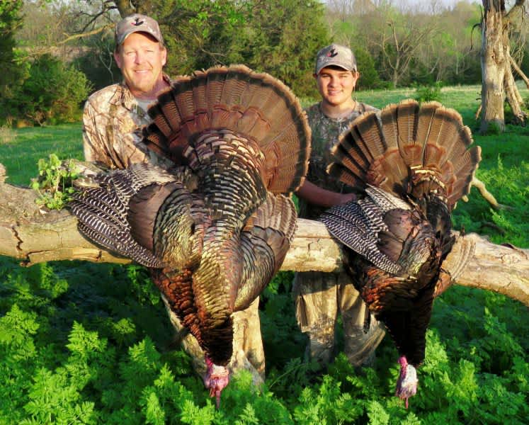 Kentucky Turkeys: A Late-Afternoon Father and Son Double
