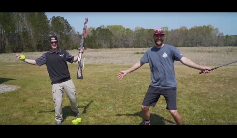 Video: These Golf/Shotgun Trick Shots Are Not Your Grandfather’s Idea of Firearm Safety
