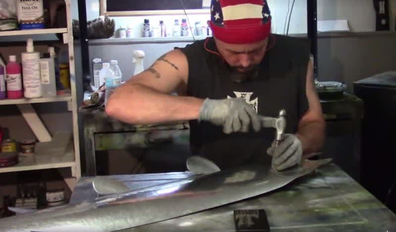 Video: Want a Muskie Made of Steel for Your Wall?