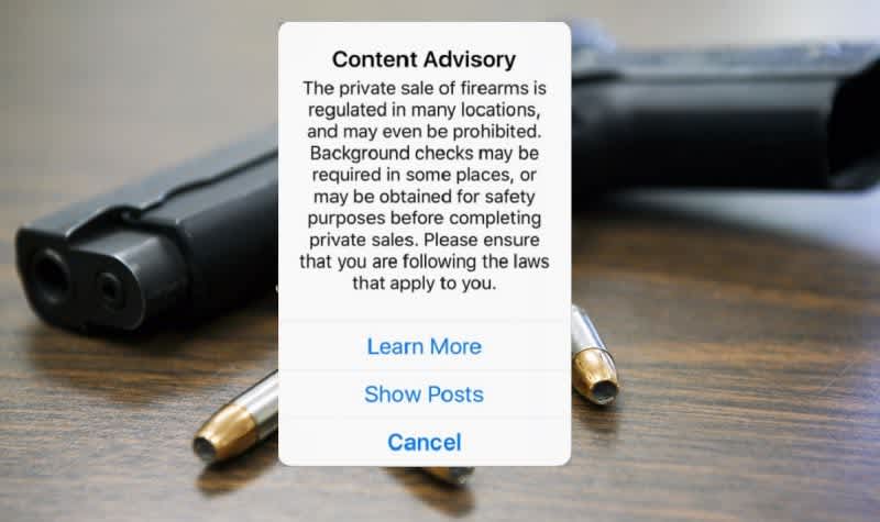 Military Arms Channel Claims Instagram is Censoring Gun Pictures and Hashtags