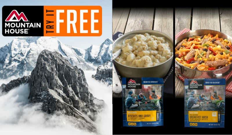 Attention Hunters, Hikers and Campers: Free Food from Mountain House!