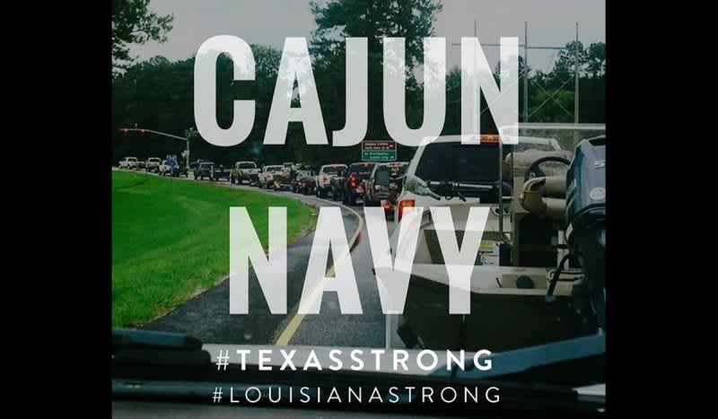 Video: The Cajun Navy Arrives in Houston in Full Force