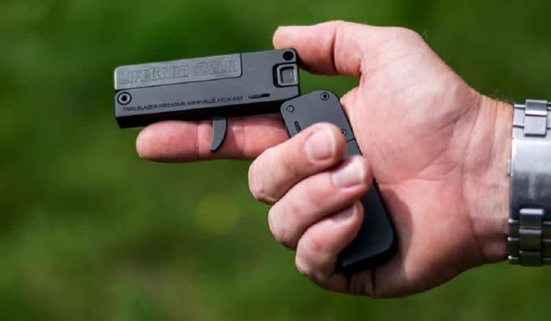 Photos: Trailblazer Firearms Introduces Ultra Compact LifeCard .22 Single-Shot Handgun