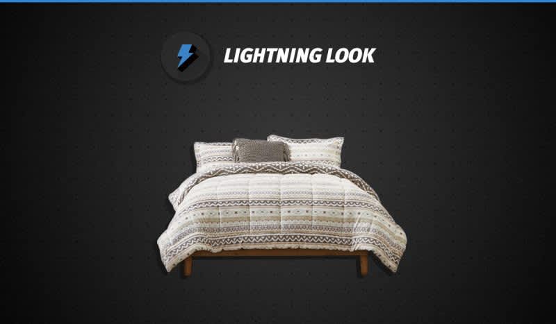 Lightning Look: Eva Shockey Huntress Three-Piece Comforter Set