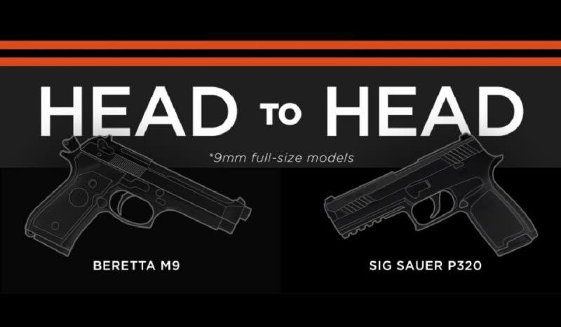 This Infographic Shows Why The U.S. Army Chose The Sig P320 Over The Beretta M9