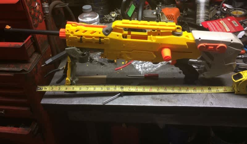Operation Nerf .22: Turning a Nerf Gun into a Real Gun
