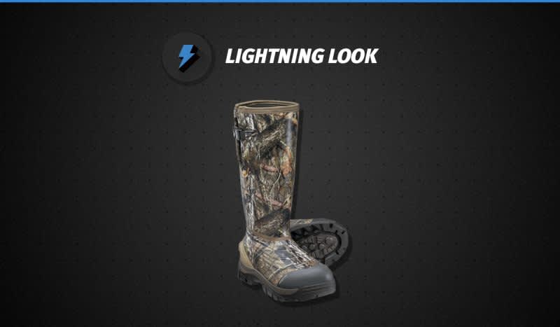Lightning Look: Cabela’s Men’s Zoned Comfort Trac 2,000-Gram Rubber Boots