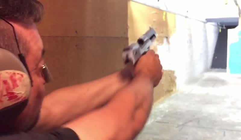 Video: Guy Takes .50 Cal Desert Eagle Brass Directly in the Eye