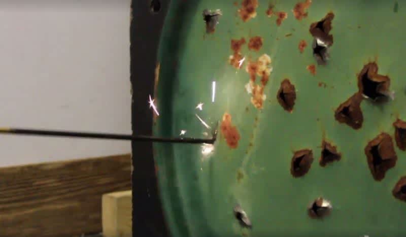 Video: Rage’s All New Trypan Broadhead Cuts Through Steel Drum