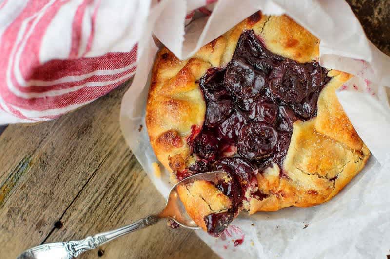 Rustic Black Cherry Tart: A Perfect Dessert Pairing for Wild Game