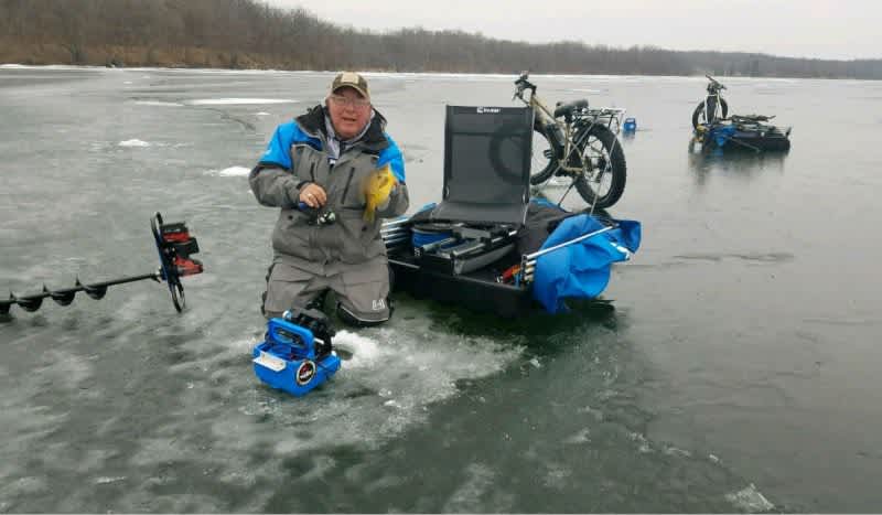 Videos: Using a Rambo Fat Tire Motor Bike for Ice Fishing?