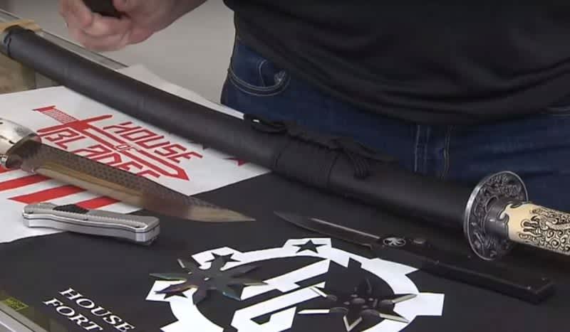 Video: New Texas Law Allows for Open Carry of Swords and Machetes