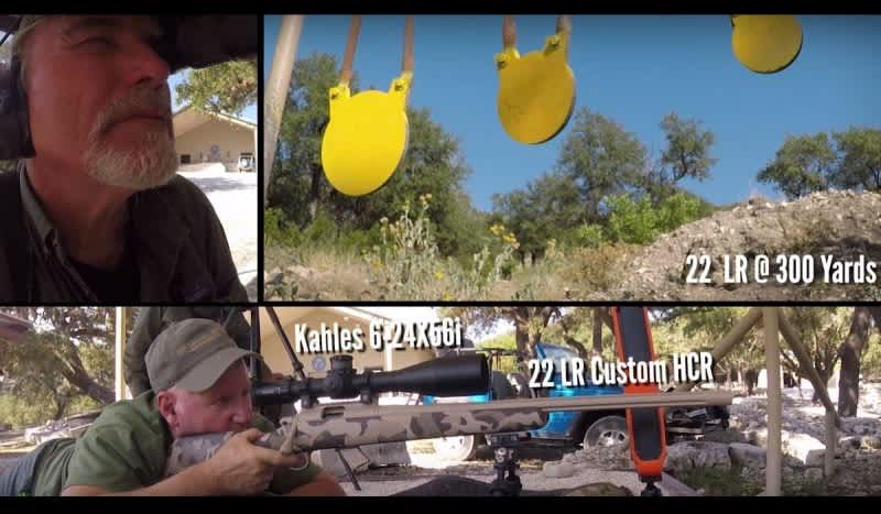 Video: Repeatedly Hitting a 6″ Plate at 300 Yards is ‘Long Range’ Shooting Fun