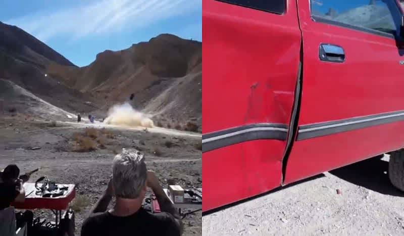 Video: This is Why You Shouldn’t Park Your Truck Nearby When Shooting Explosive Targets