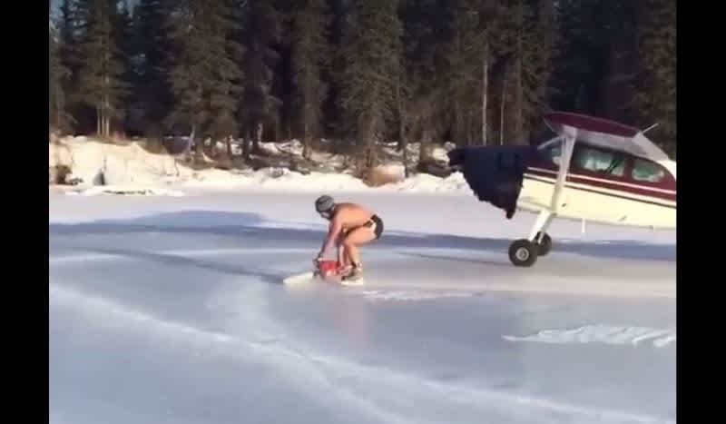 Video: Here’s that Chainsaw Ice Skating Trend Everyone is Talking About