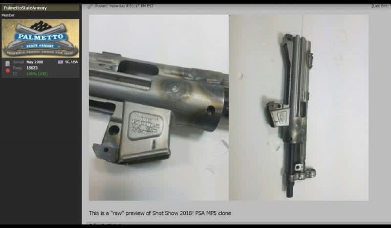 Palmetto State Armory Teases “PSA-5”; Brand New Affordable MP5 Clone
