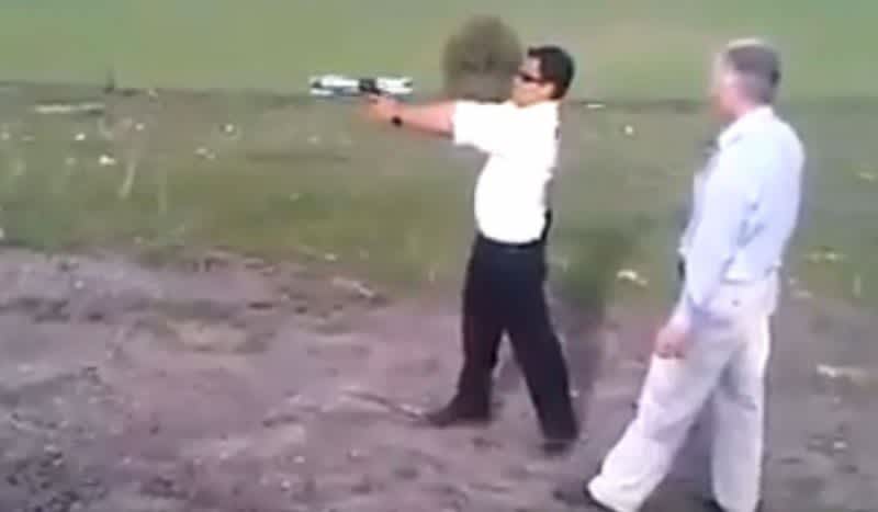 Video: Can You Spot the Rookie Mistake this Shooter Makes While Firing a .50 Caliber Pistol?