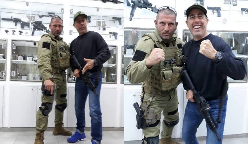 Video: Jerry Seinfeld Takes Family to Visit Counter Terror Fantasy Camp in Israel