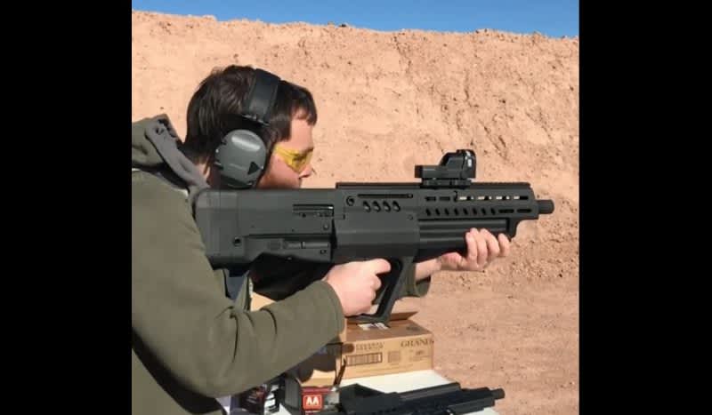 Range Day Video: See the IWI Tavor TS12 Bullpup Shotgun in Action