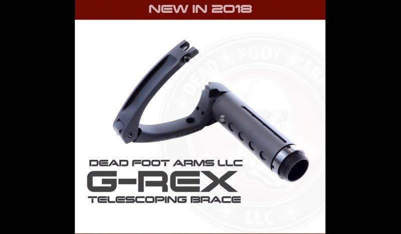 Dead Foot Arms Posts Photos of New G-Rex Telescoping Brace