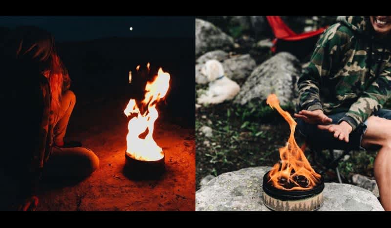 Video: Check Out this Awesome Portable Campfire from Radiate