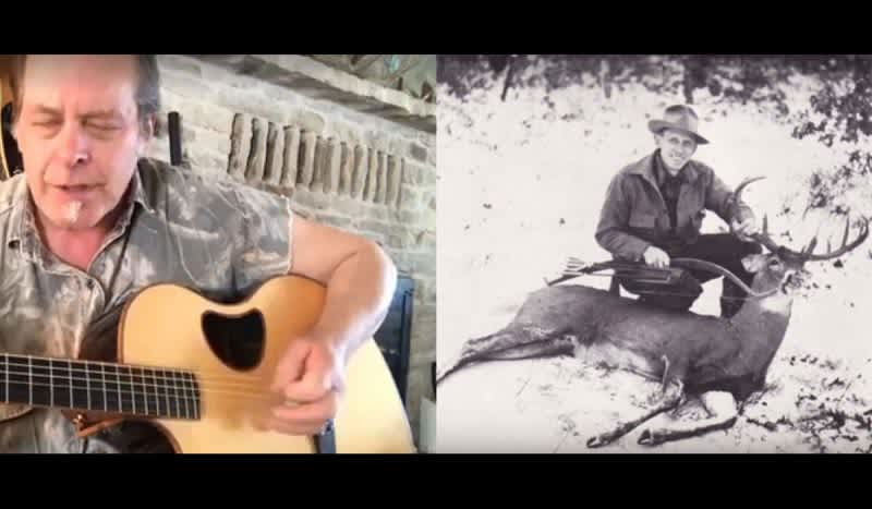 Video: Ted Nugent Plays a Happy Birthday Tribute to Fred Bear on Facebook Live