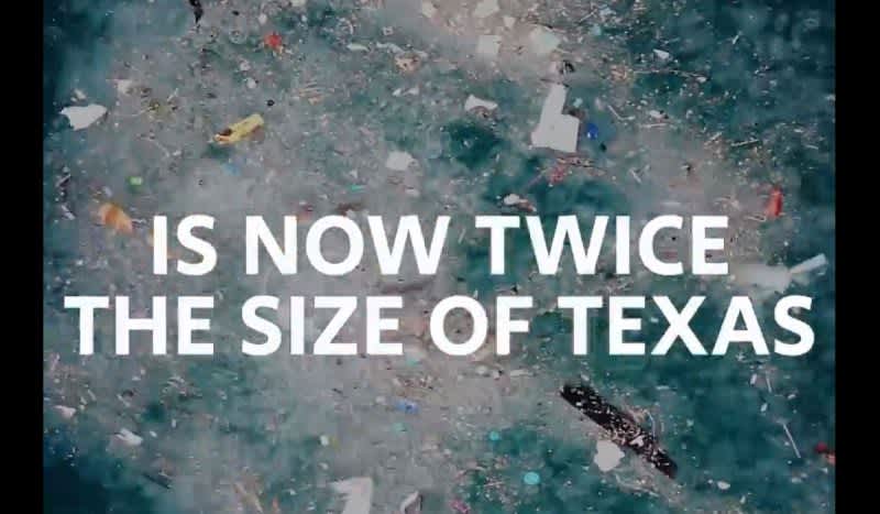 Video: Giant Floating Island of Plastic is Growing Fast, Now Twice the Size of Texas