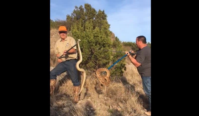 Video: Oklahoma Man Suffers Heart Attack After Capturing 6-Foot Rattlesnake