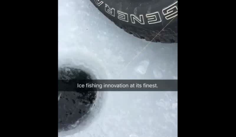 Video: Watch This Genius Ice Fishing ‘Hack’