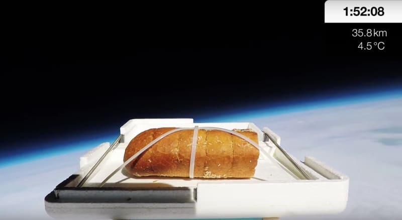 Video: Researchers Eat Garlic Bread From Space