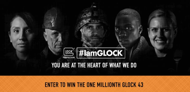 GLOCK Celebrates 1 Million G43 Pistols With the #IamGLOCK Giveaway