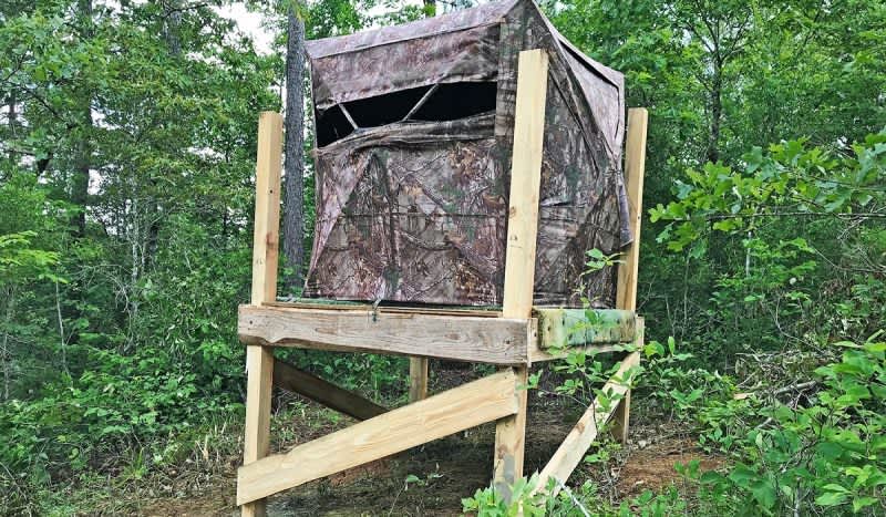 Creating a Hunting Club: Organic Shooting House