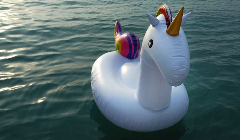 Video: Women Stranded on Inflatable Rainbow Unicorn Rescued from Minnesota Lake