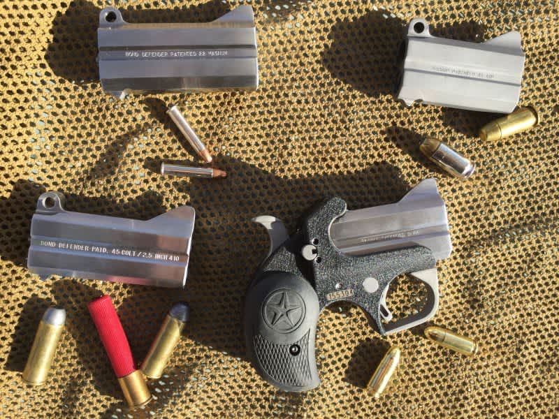 Bond Arms Derringer, a unique choice for concealed carry