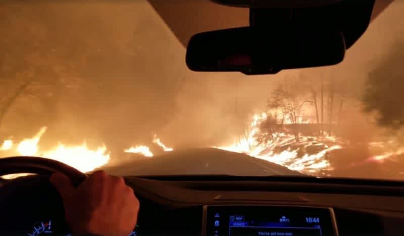 Camp Fire Devastates California Town, Forces Thousands to Evacuate