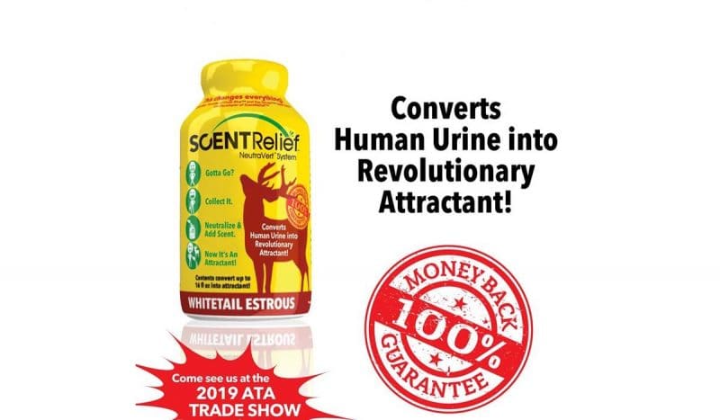 New ScentRelief NeutraVert System Converts Human Urine into a Revolutionary Scent Attractant