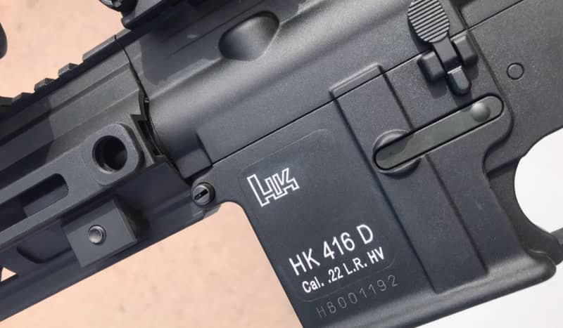 SHOT Show 2019 Heckler & Koch .22LR HK416 Clone