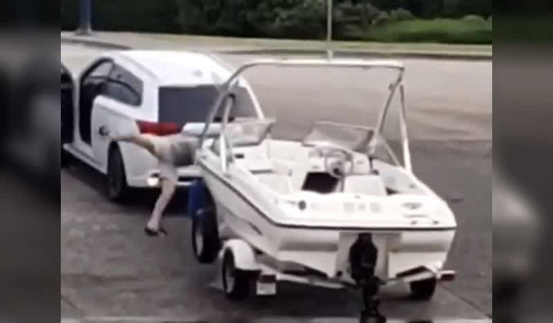 Here’s Your Reminder to Always Apply the Parking Brake When Launching a Boat