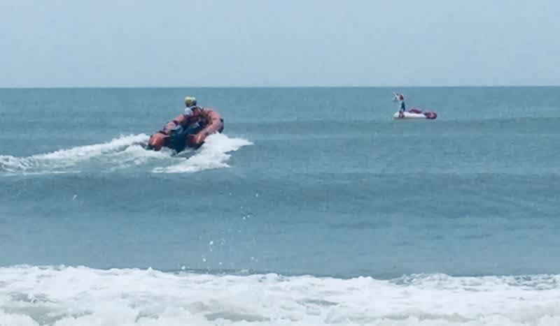 8-Year-Old Boy Rescued After Inflatable Unicorn Raft Drifts Out to Sea
