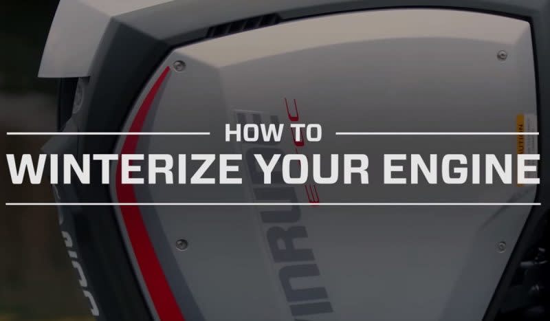 Easy Steps to Outboard Motor Winterizing & Storage