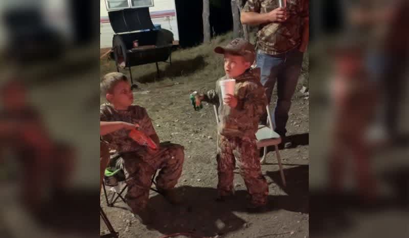 7-Year-Old Hunter Shares Hilarious Dating Strategy Around Campfire