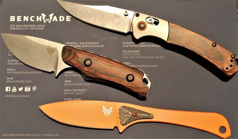 [SHOT Show 2020] New Benchmade Knives & Casual Apparel