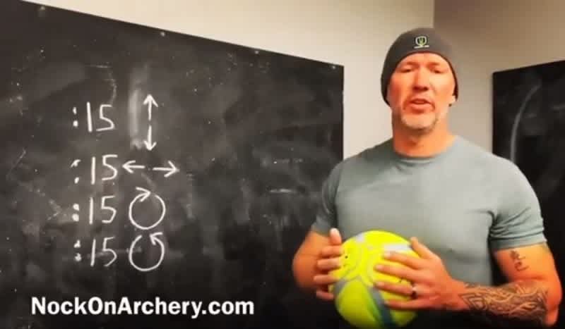 John Dudley Performs This Exercise 3X a Week to Strengthen His Shoulders and Shoot Tighter Groups