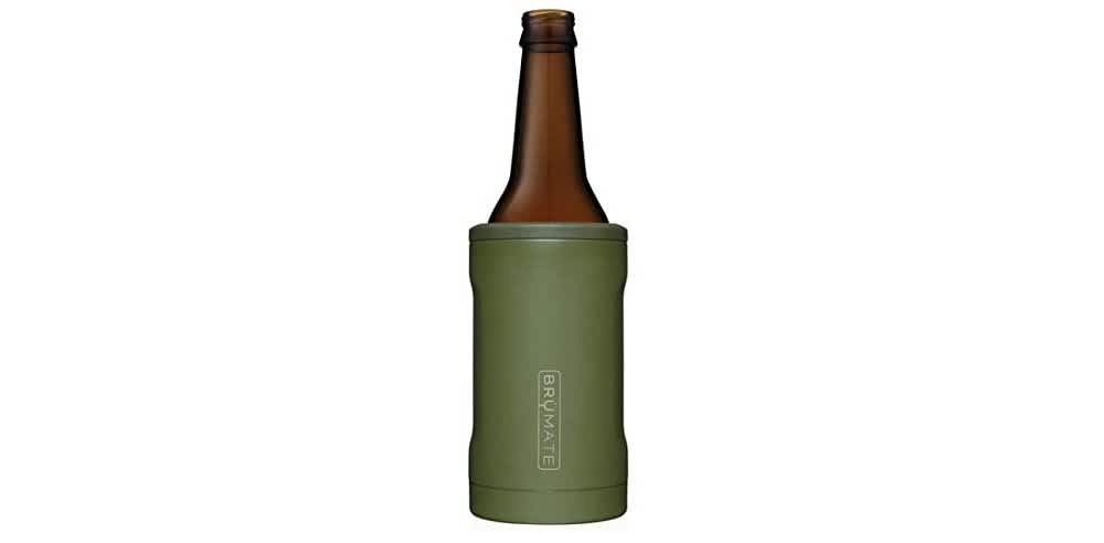 BrüMate Hopsulator Double-walled Insulated Bottle Cooler for 12 Oz Bottles