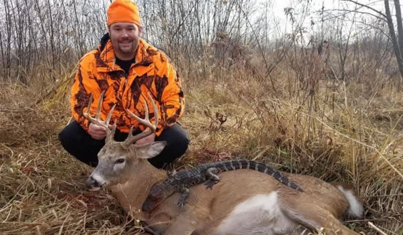 Minnesota Whitetailer Bags Trophy Buck AND Alligator