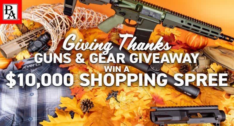 Primary Arms Online and GunsAmerica Partner With Brand Avalanche Media for $10K ‘Giving Thanks Guns & Gear Giveaway’
