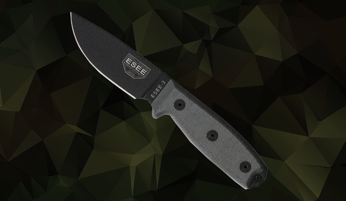 ESEE Knives ESEE-3P-MB Knife