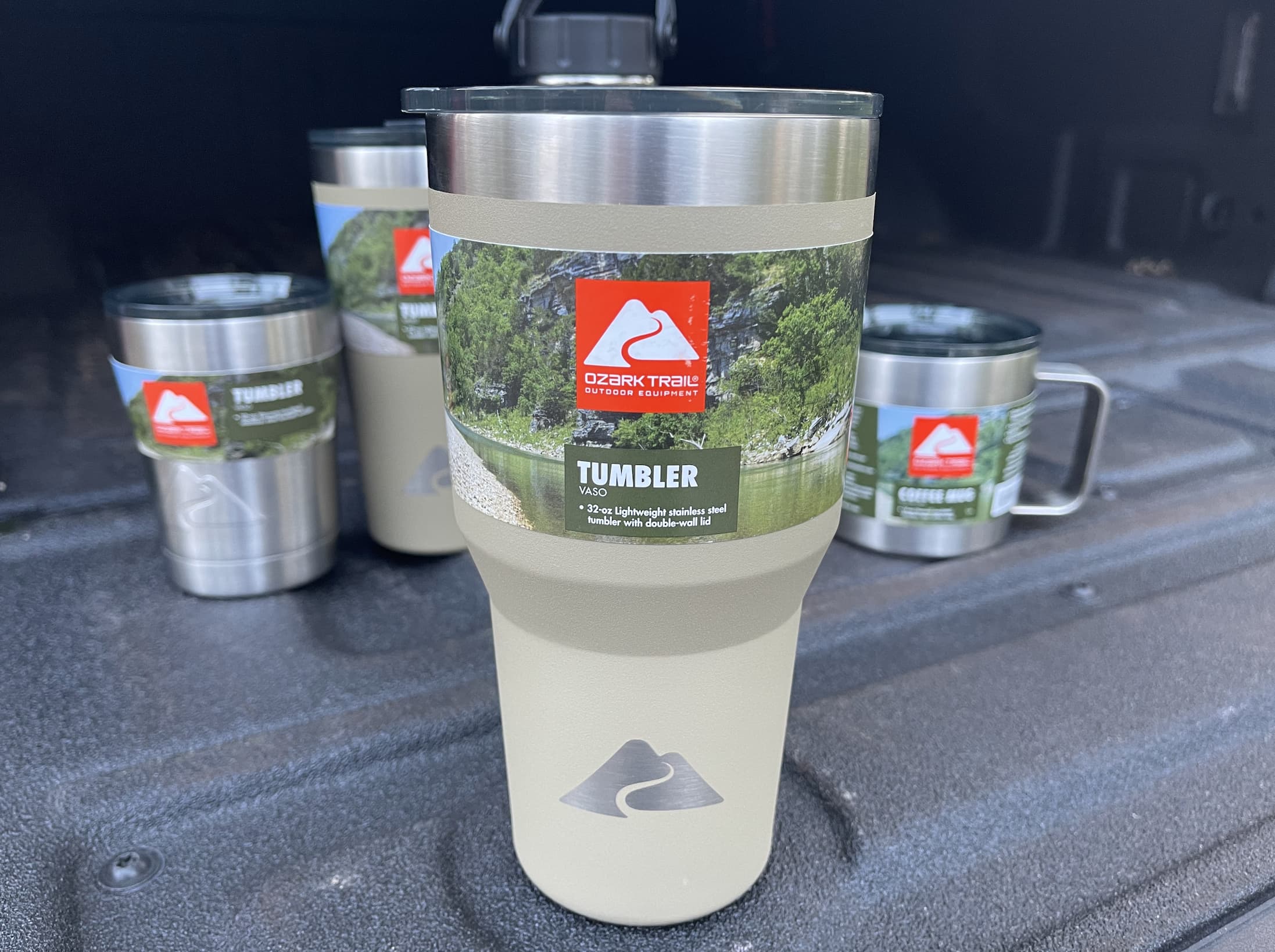 Ozark Trail 10oz Vacuum Insulated Stainless Steel Lowball Tumbler Cup Mug